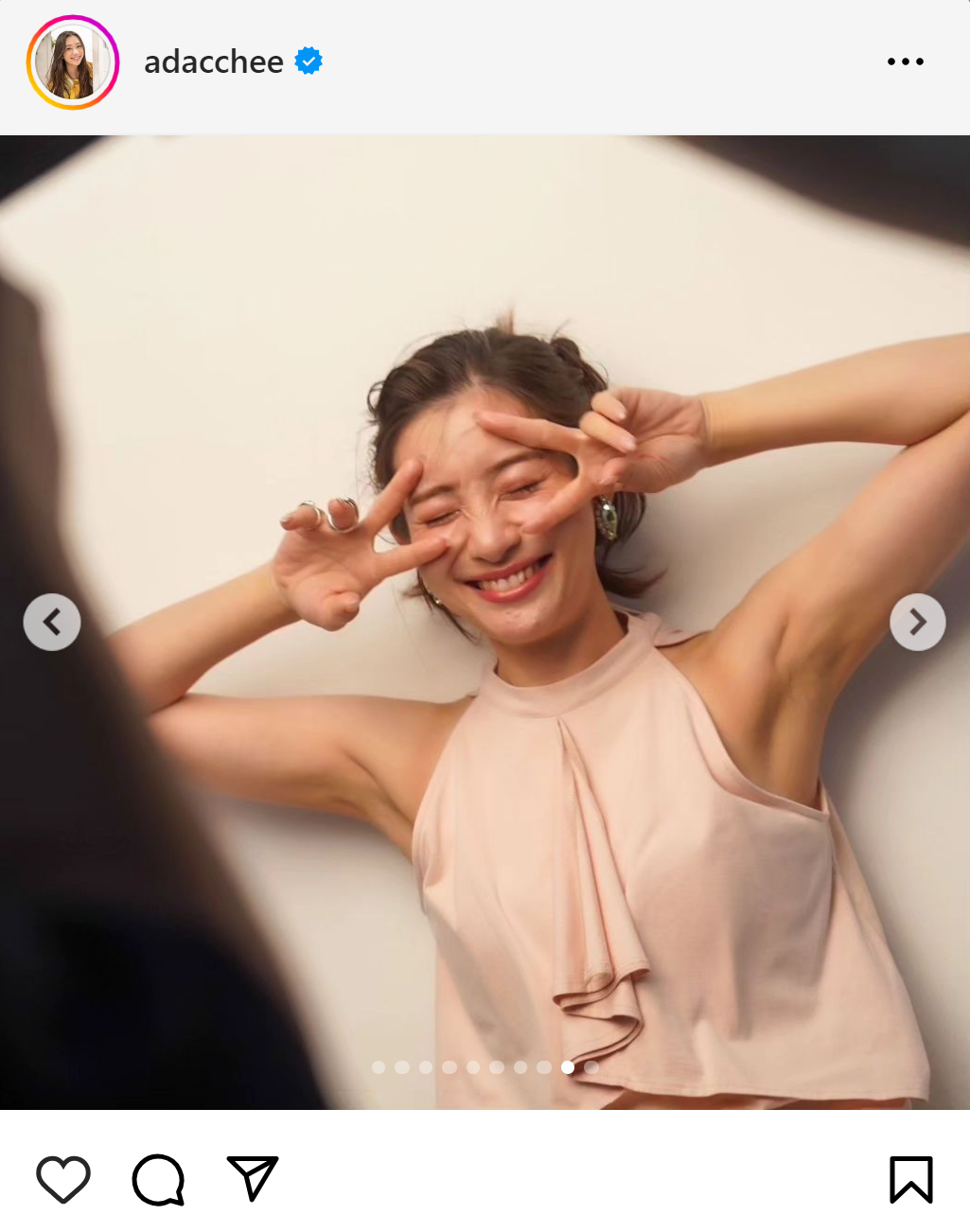 足立梨花のインスタグラムから