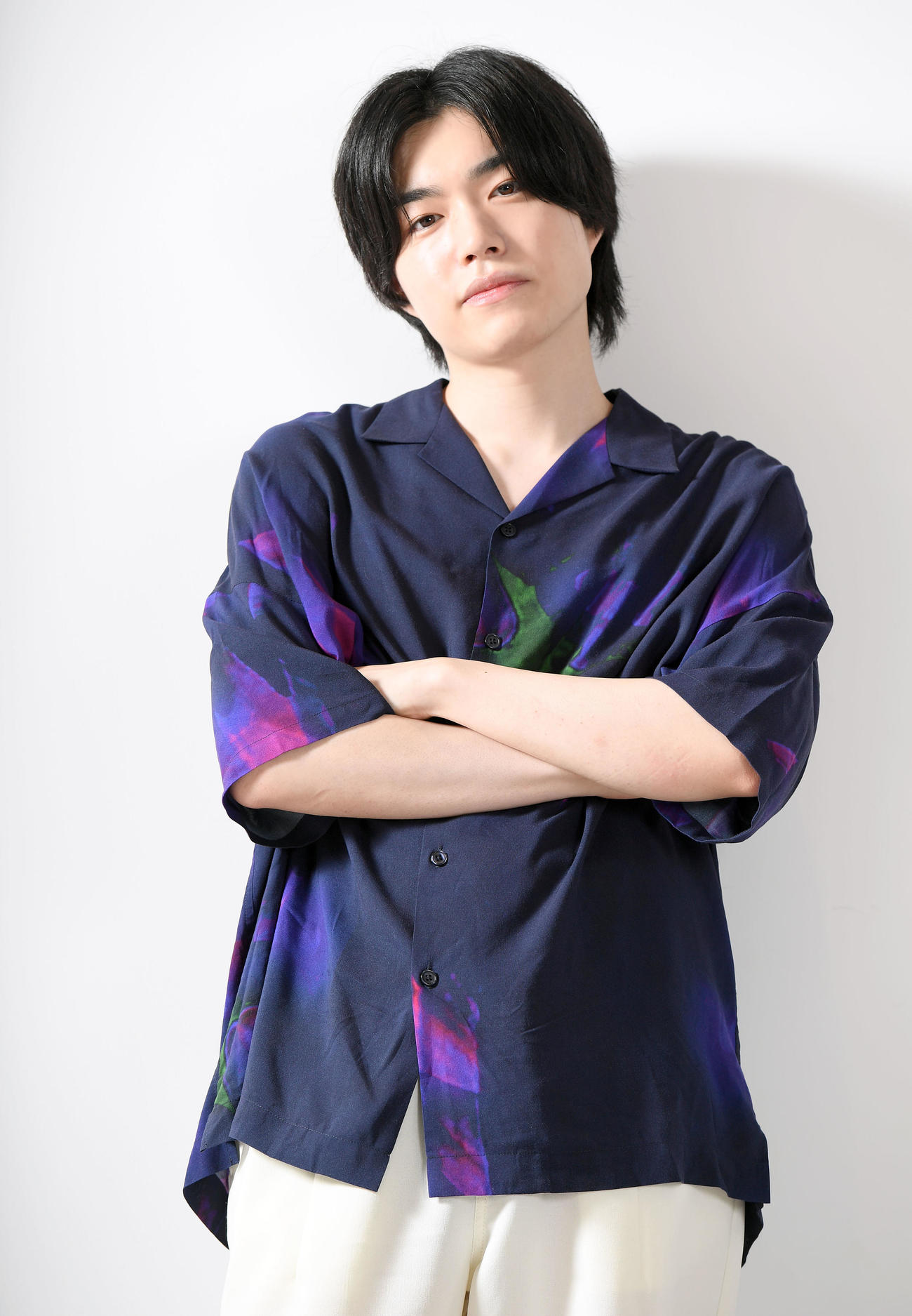 ドラマ「最高の教師　1年後、私は生徒に■された」で眉村紘一役を熱演する福崎那由他（撮影・たえ見朱実）