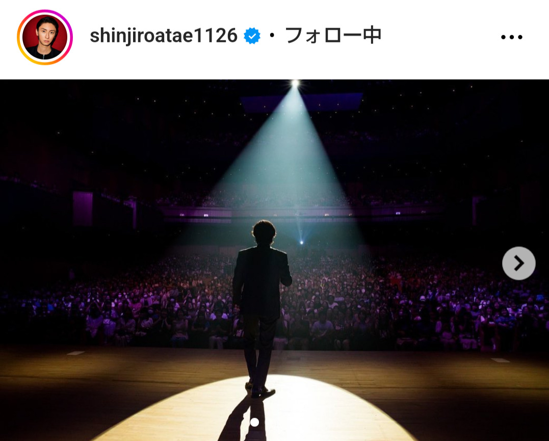 AAA・SHINJIROのインスタグラムから