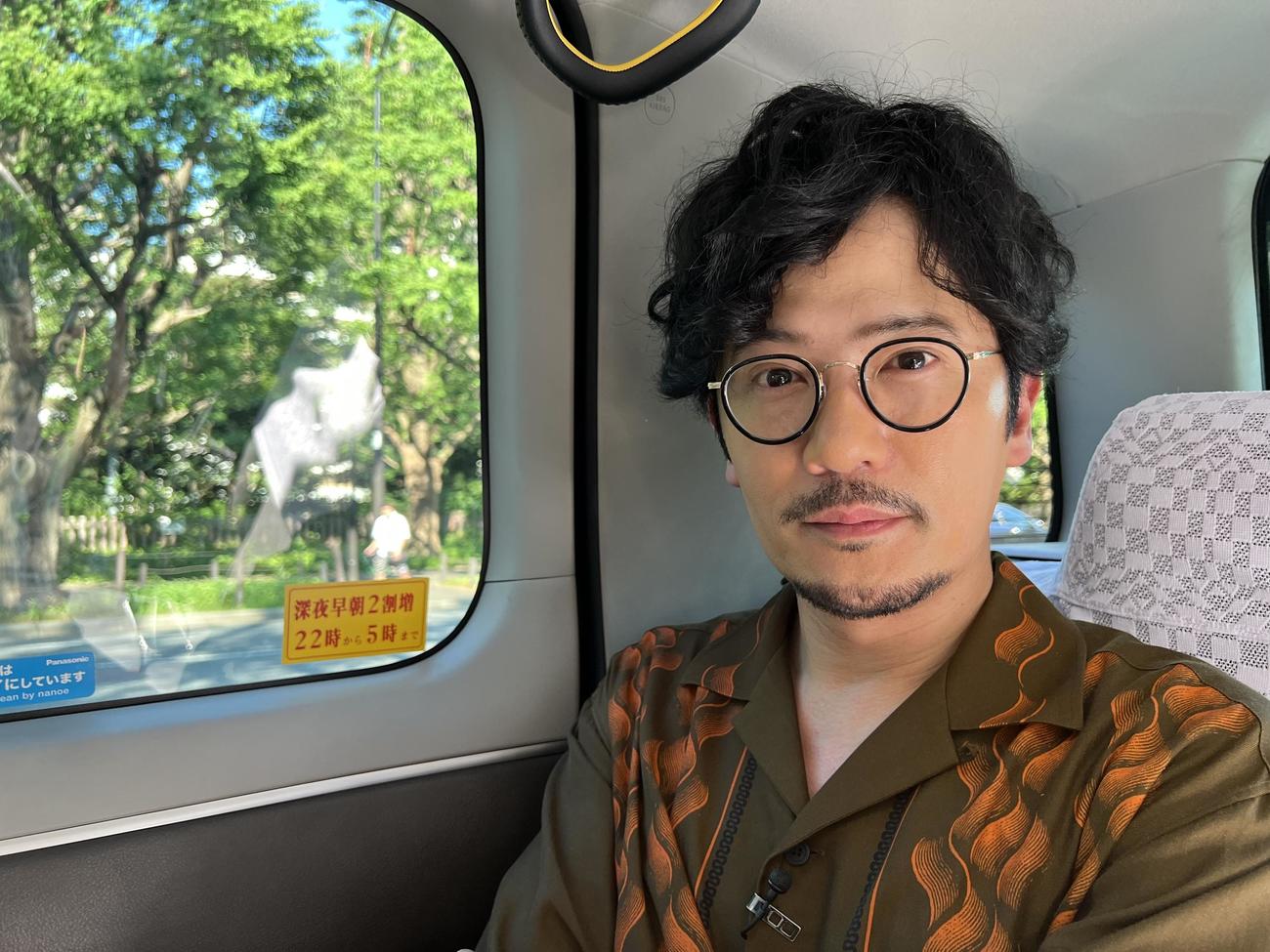 「72分タクシー～出発進行編～」に出演する稲垣吾郎