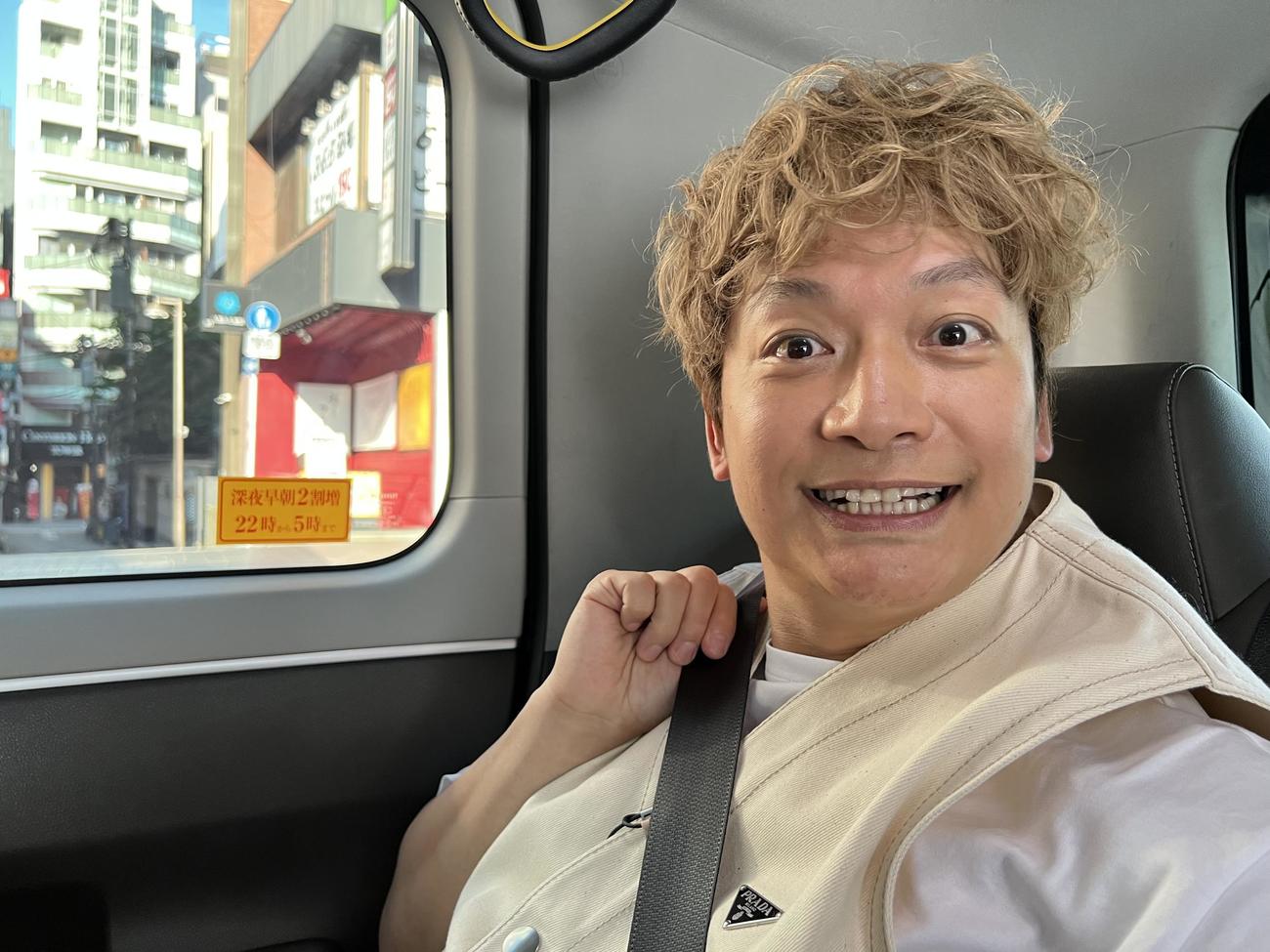 「72分タクシー～出発進行編～」に出演する香取慎吾
