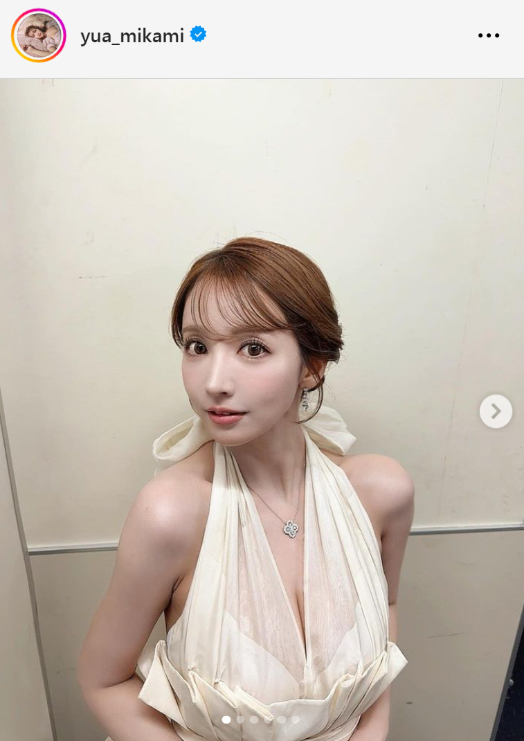 三上悠亜のインスタグラムから