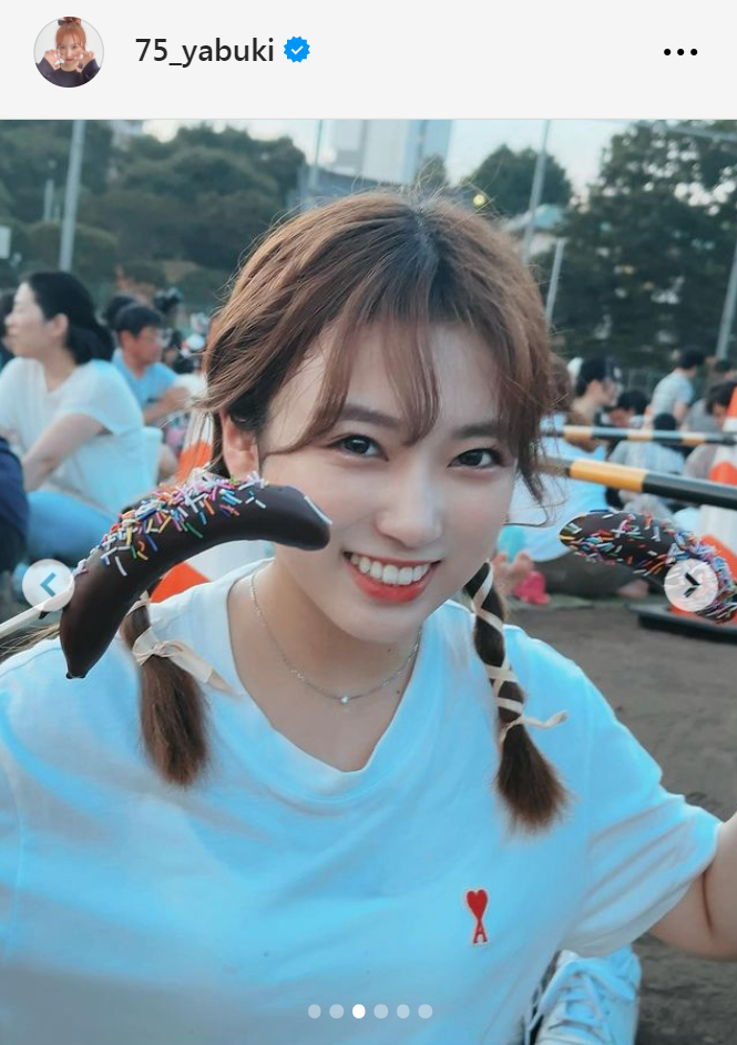 矢吹奈子のインスタグラムから