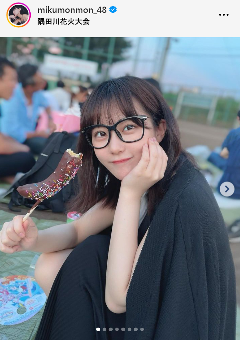田中美久のインスタグラムから