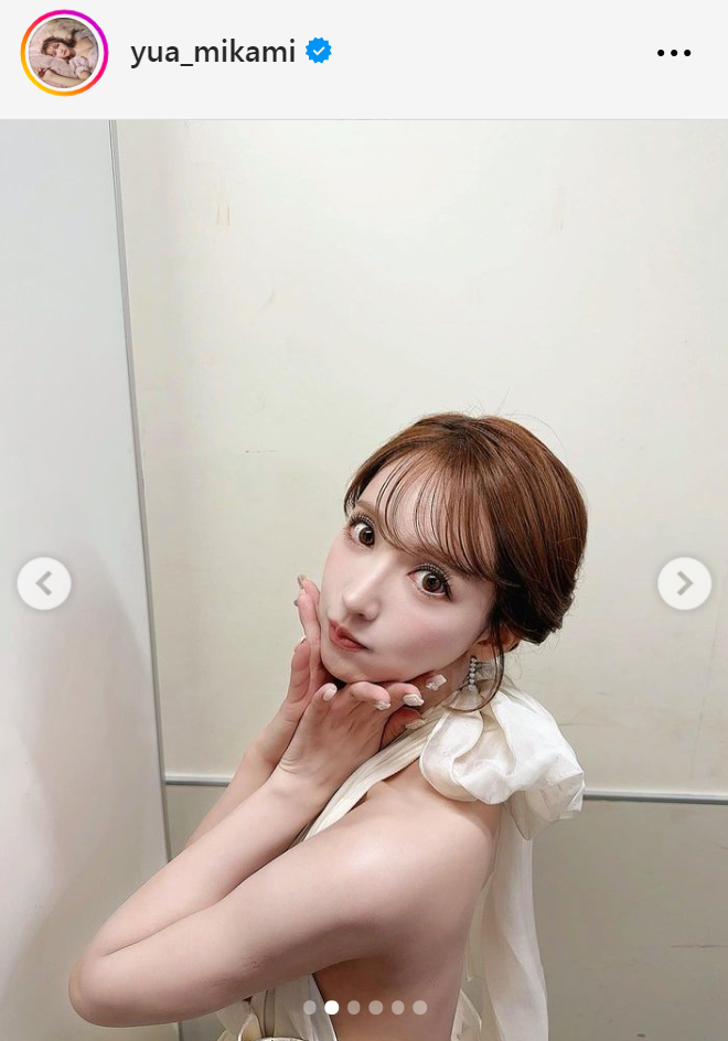 三上悠亜のインスタグラムから