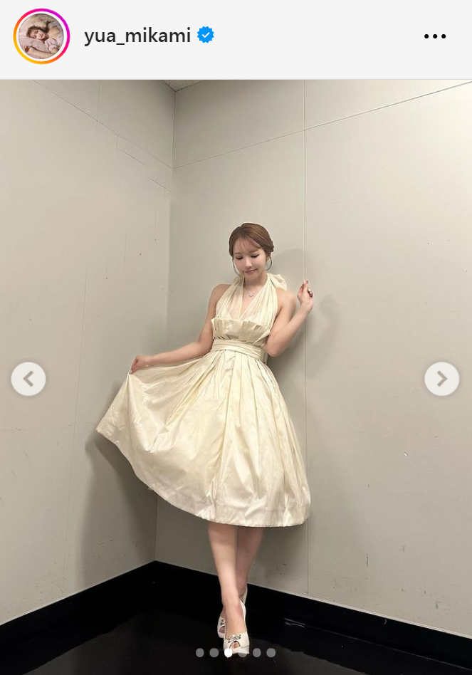 三上悠亜のインスタグラムから