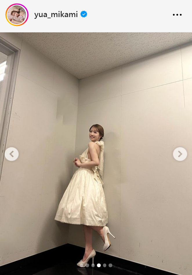 三上悠亜のインスタグラムから
