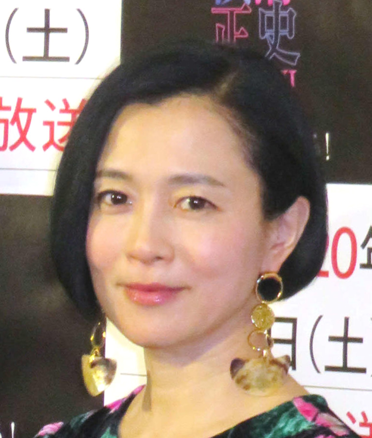 坂井真紀（2019年12月撮影）