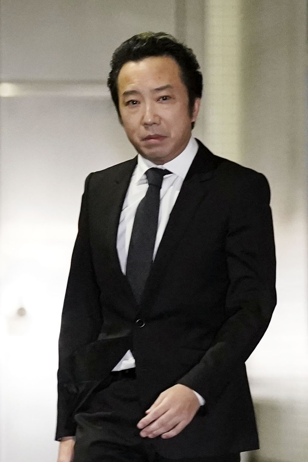 保釈された市川猿之助被告（共同）
