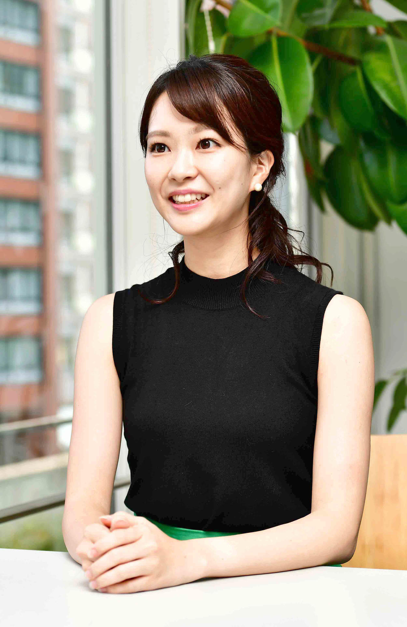 テレビ朝日の下村彩里アナ（2019年7月25日）