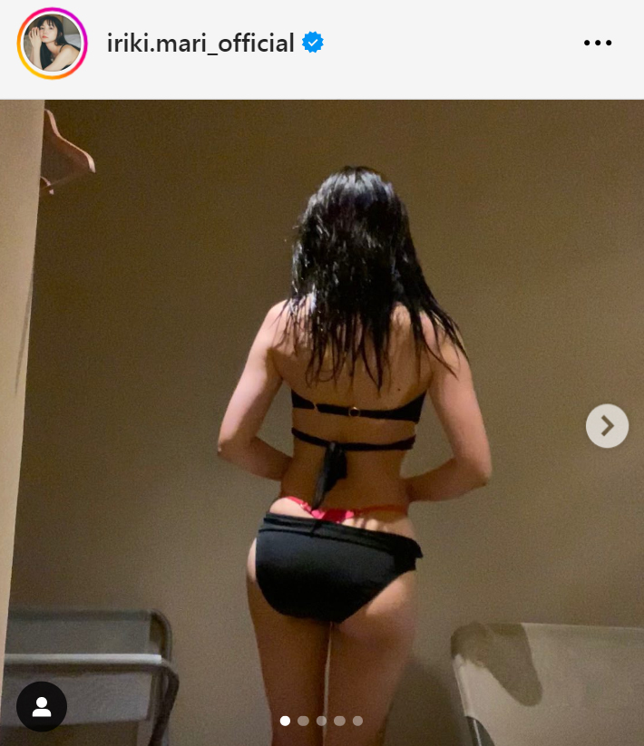 入来茉里のインスタグラムから
