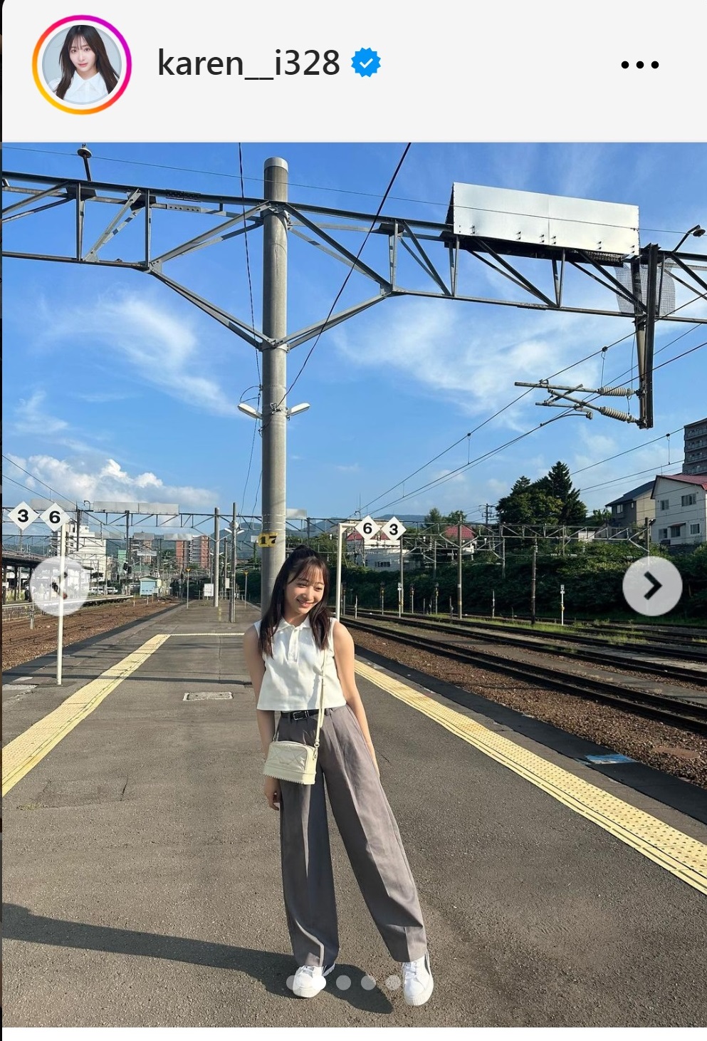 石川翔鈴のインスタグラムから