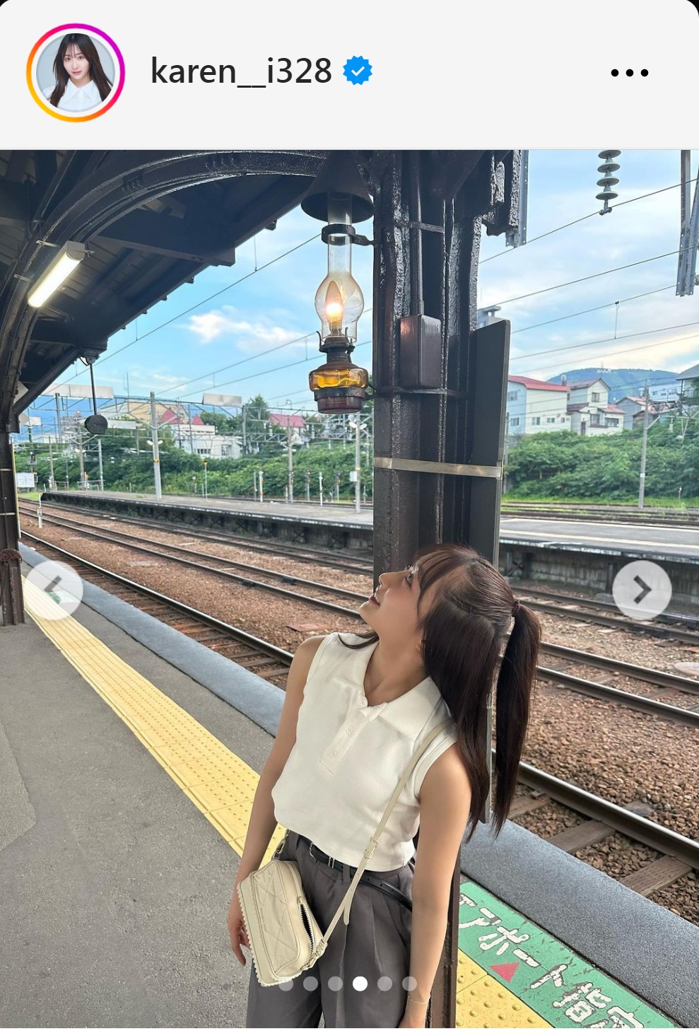石川翔鈴のインスタグラムから