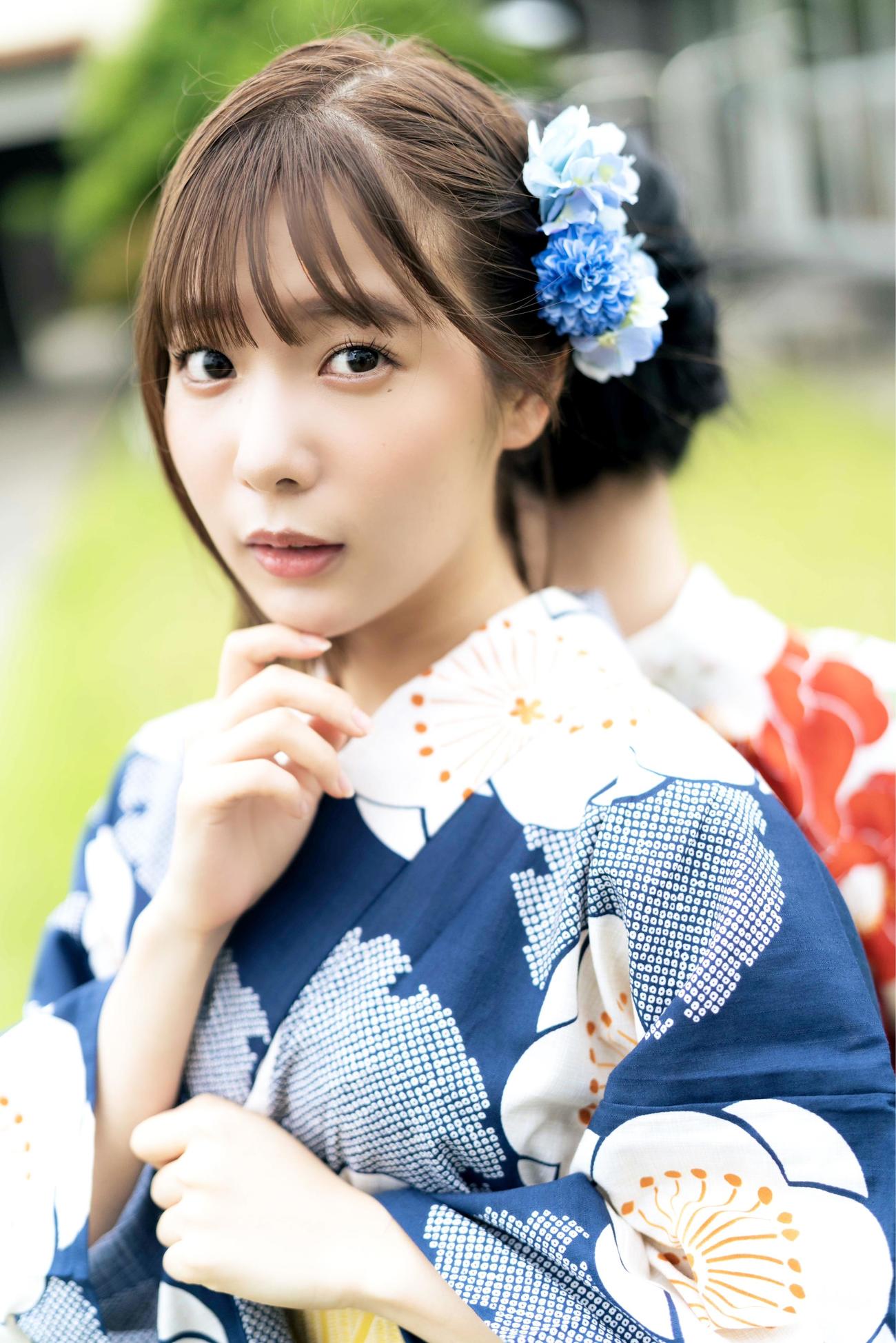 「週刊プレイボーイ」のグラビアに登場した＃2i2奥ゆい(C)集英社／週刊プレイボーイ／撮影　カノウリョウマ