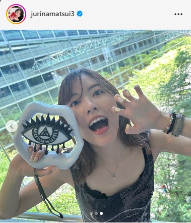 松井珠理奈のインスタグラムから