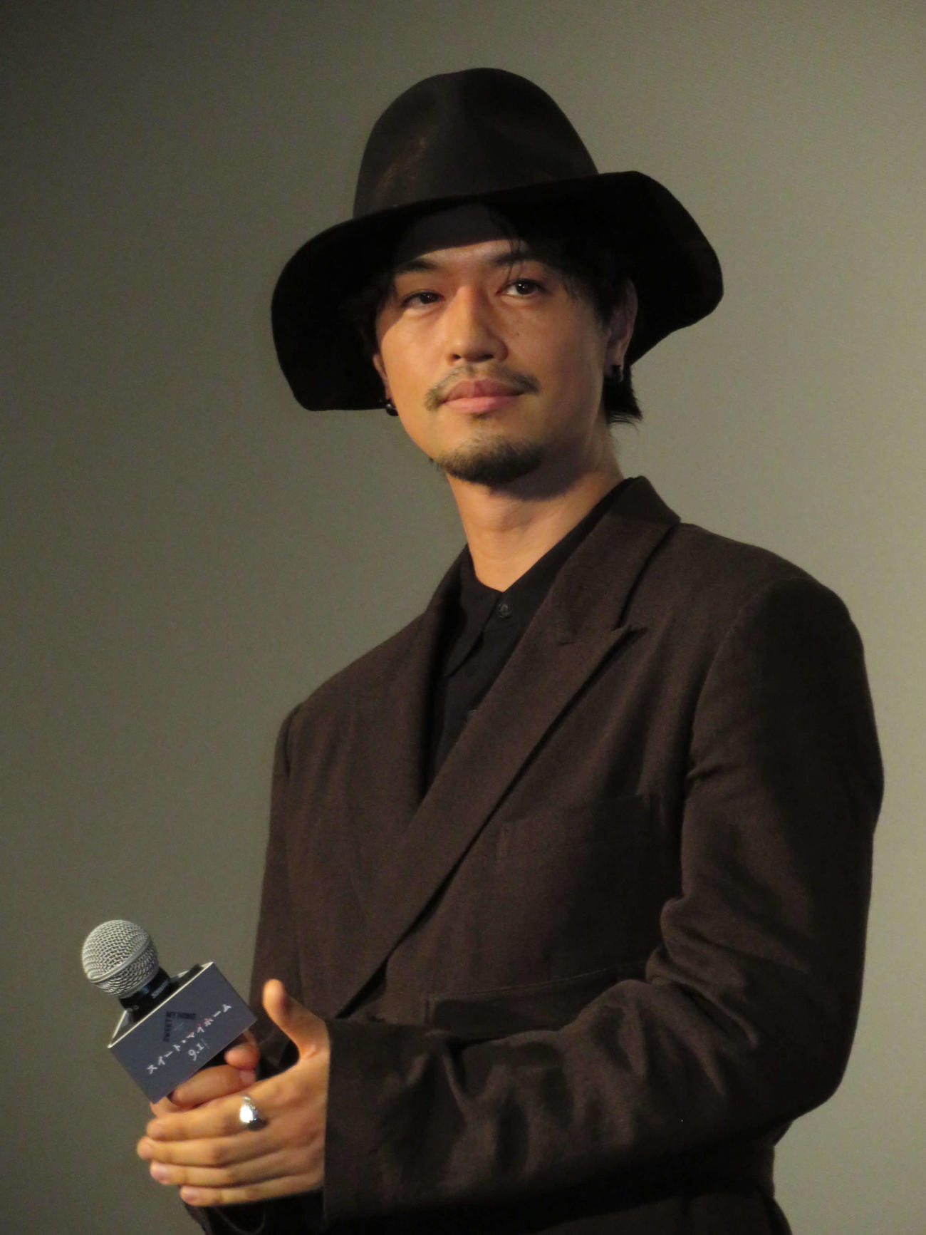 映画「スイート・マイホーム」ジャパンプレミア
に登壇した齊藤工監督（撮影・村上幸将）