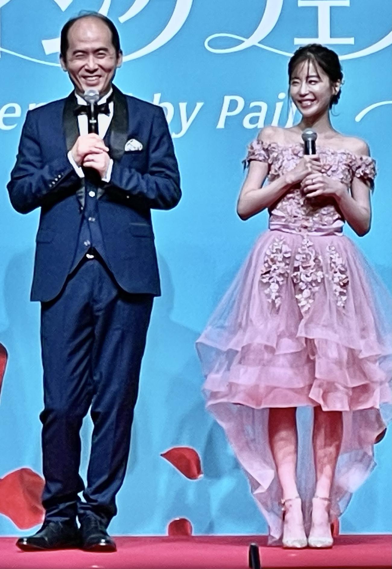 斎藤司（左）と休井美郷