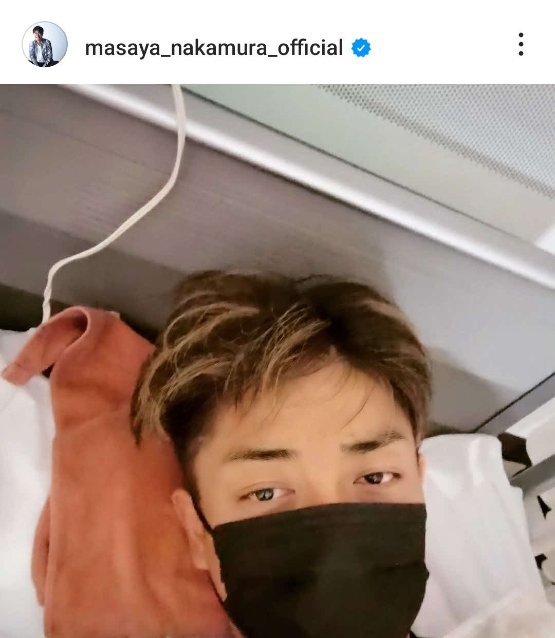 中村昌也のインスタグラムから