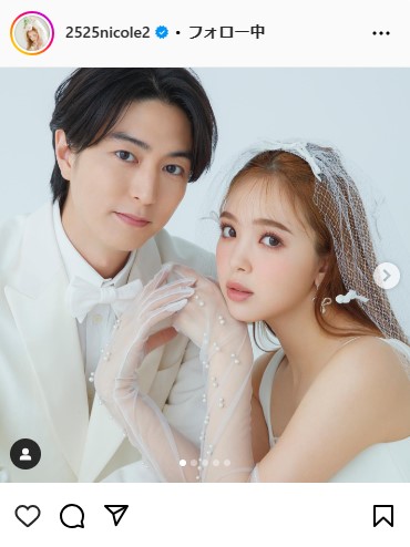 藤田ニコルのインスタグラムから