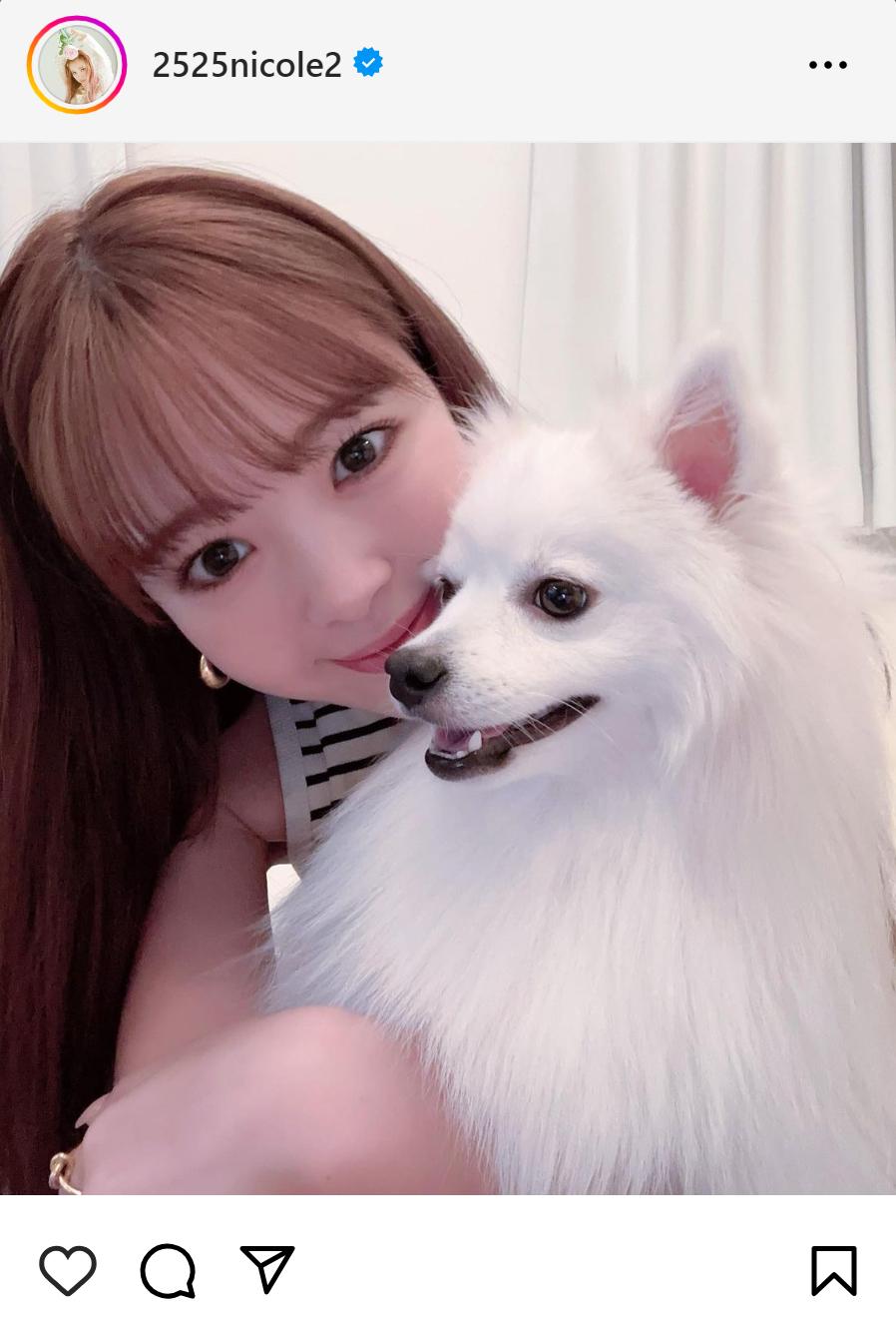 藤田ニコルのインスタグラムから