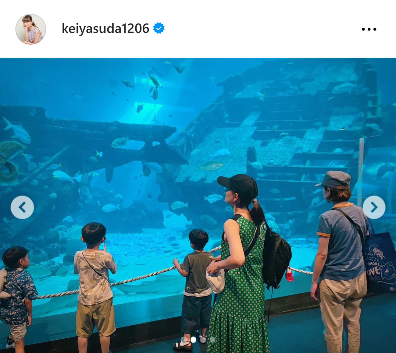 保田圭のインスタグラムから