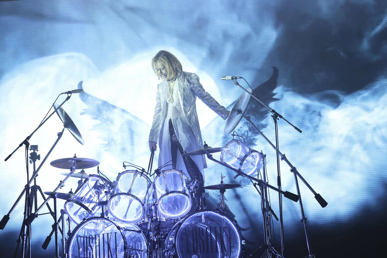 ディナーショーを開催したYOSHIKI