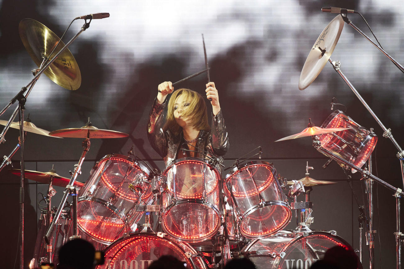 ディナーショーを開催したYOSHIKI