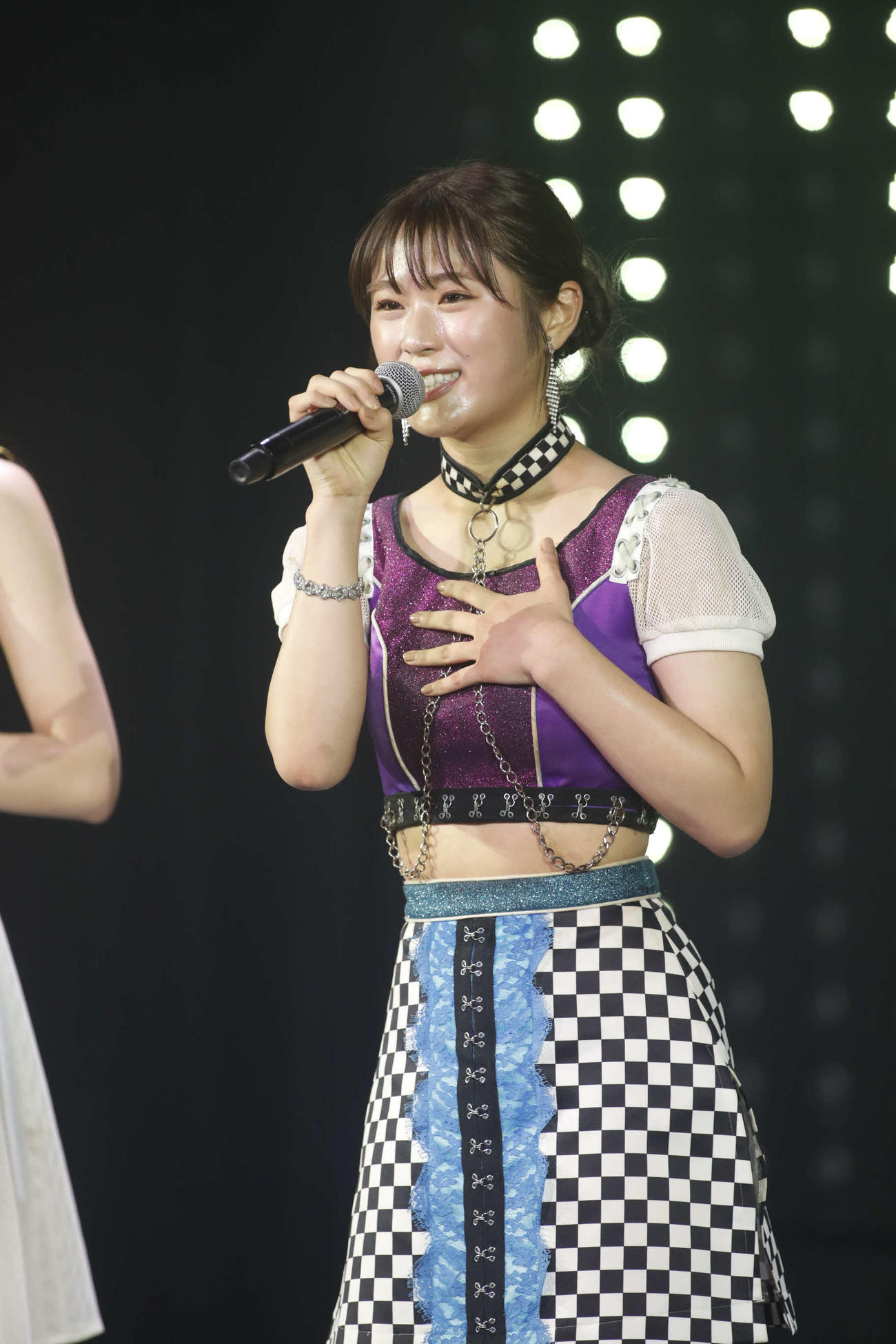 卒業発表した渋谷凪咲（C）NMB48