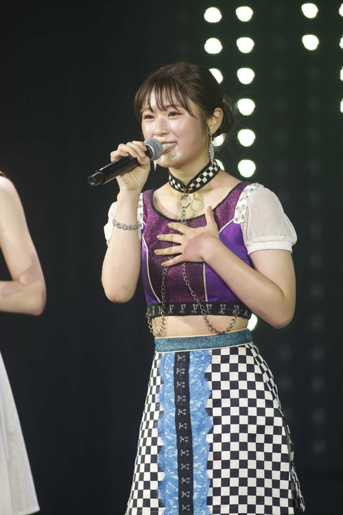 卒業発表した渋谷凪咲(C)NMB48