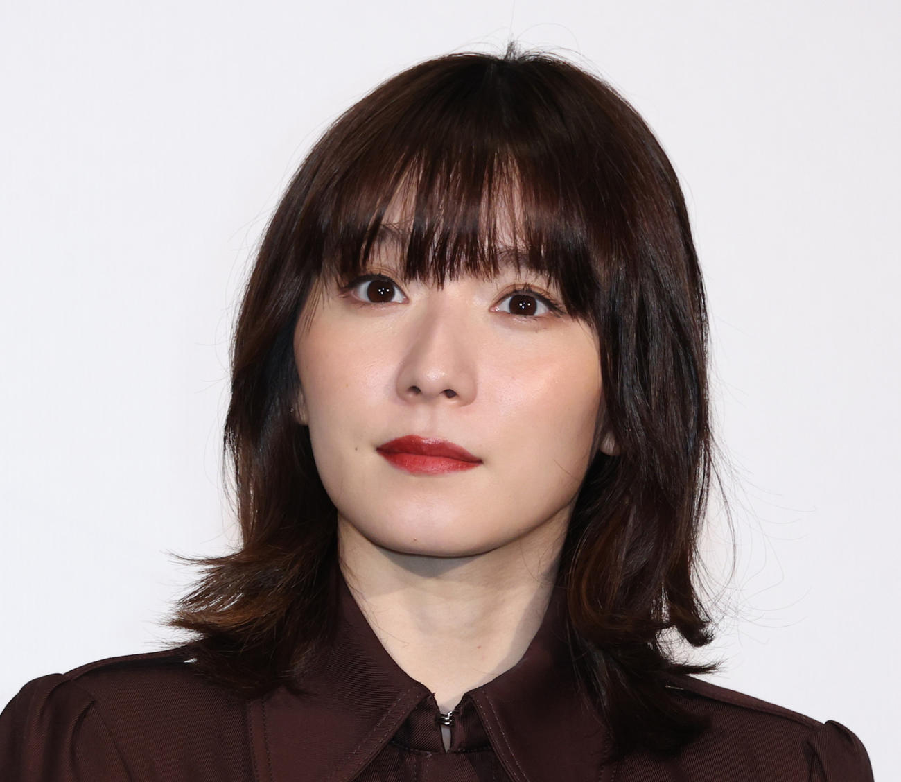 松岡茉優（2023年2月撮影）