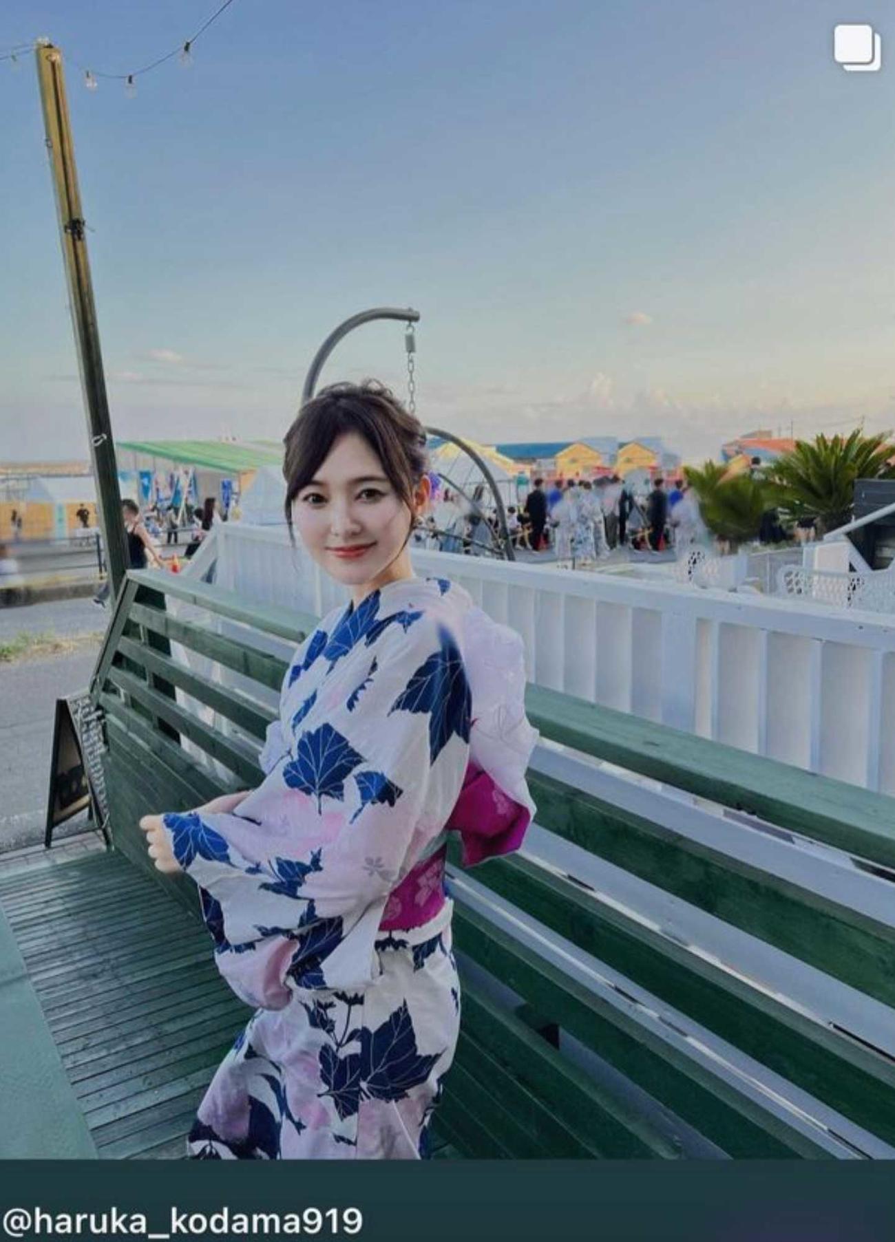 兒玉遥のインスタグラムから