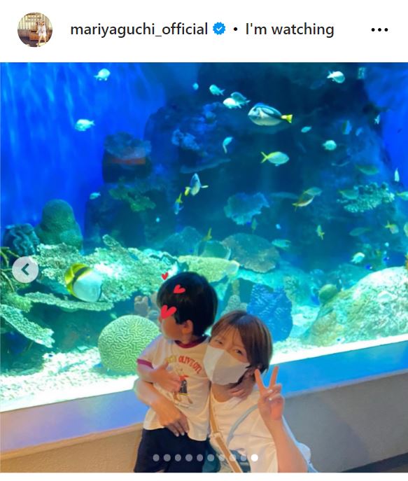 矢口真里のインスタグラムから