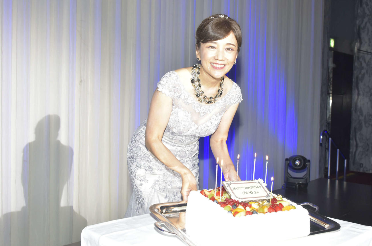22年ぶりの誕生日イベントを行った西田ひかる