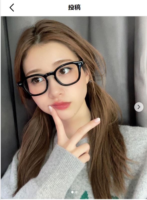 生見愛瑠のインスタグラムから