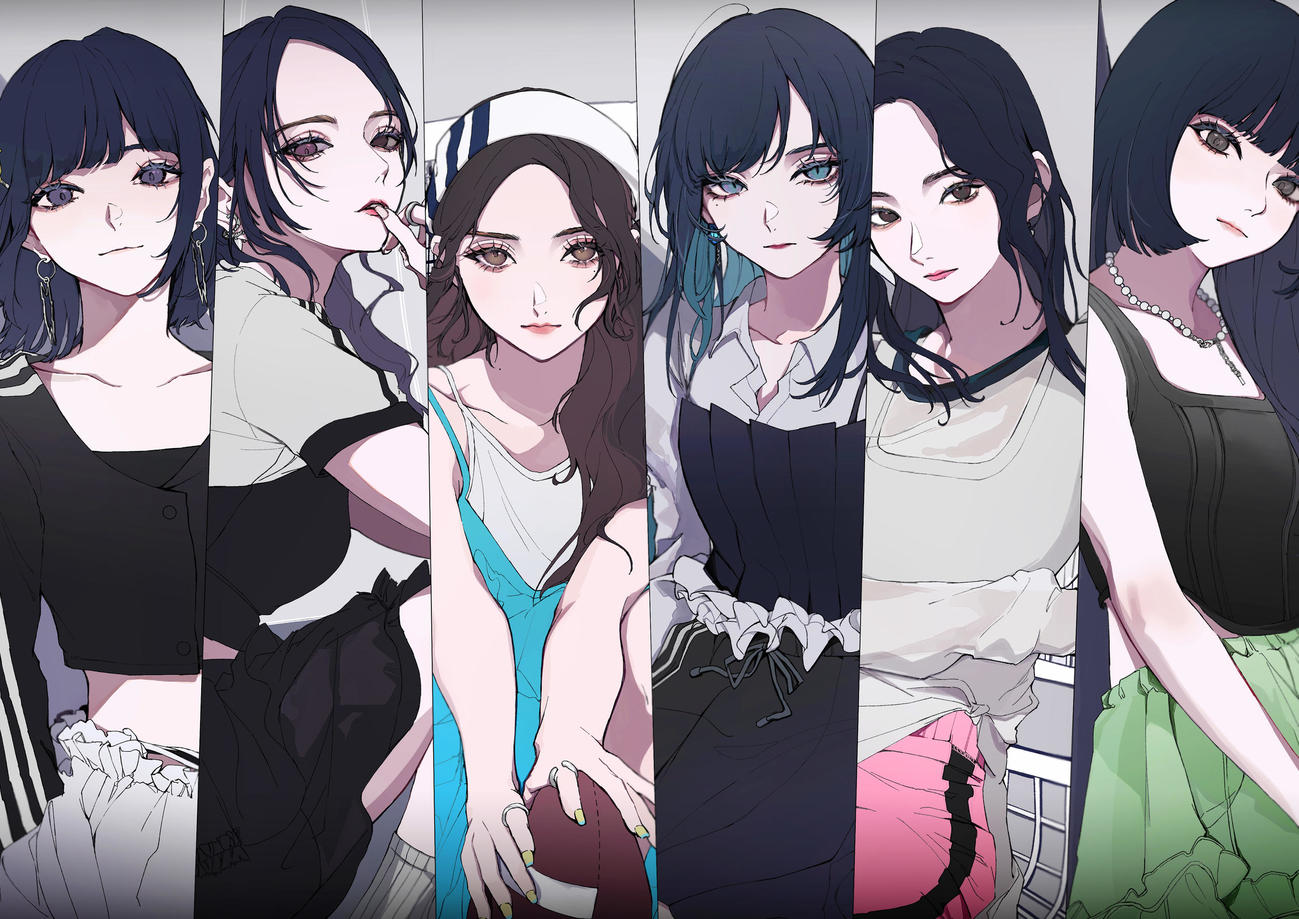 ORIHARA氏が手がけた限定イラスト（P）＆（C）SOURCE MUSIC