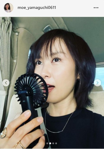 山口もえのインスタグラムから