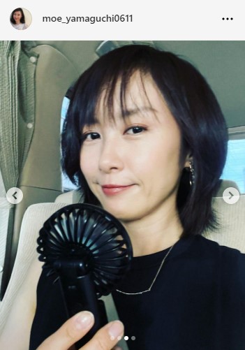 山口もえのインスタグラムから