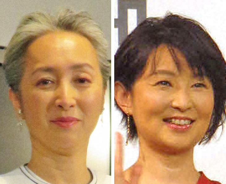 左から近藤サト、小島奈津子