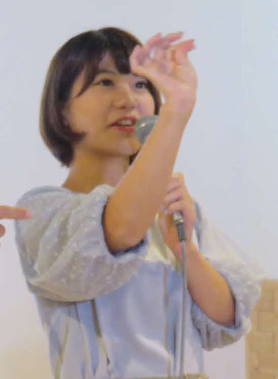 矢端名結アナ（2019年9月撮影）