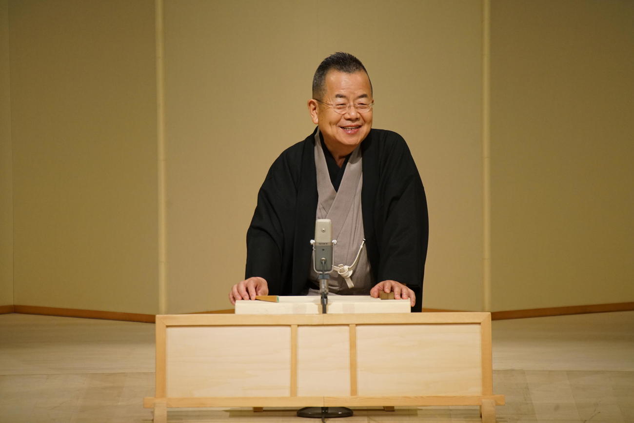 独演会を行った桂文珍