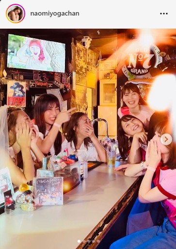安斉奈緒美のインスタグラムから