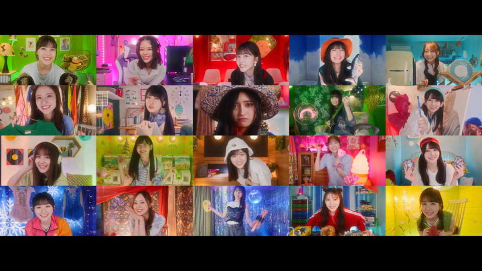 乃木坂46の新曲「おひとりさま天国」MVのワンシーン