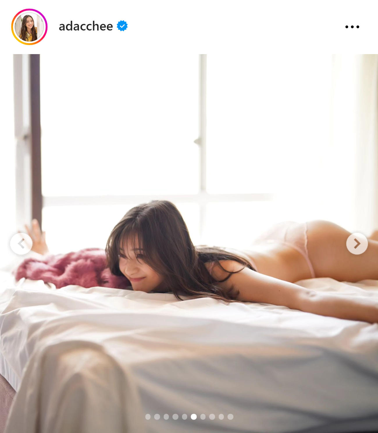足立梨花のインスタグラムから