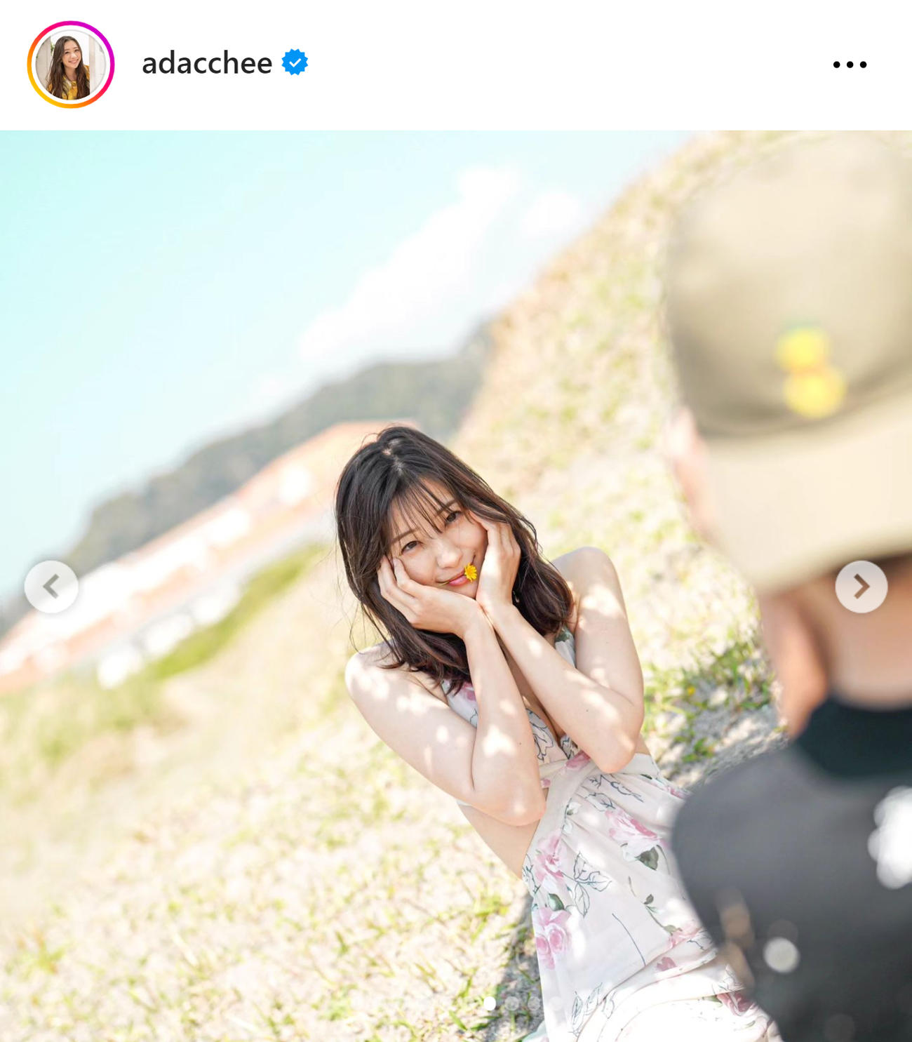 足立梨花のインスタグラムから