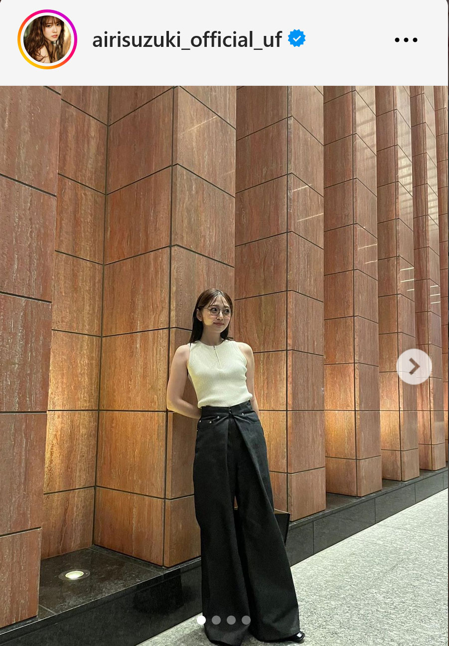 鈴木愛理のインスタグラムから