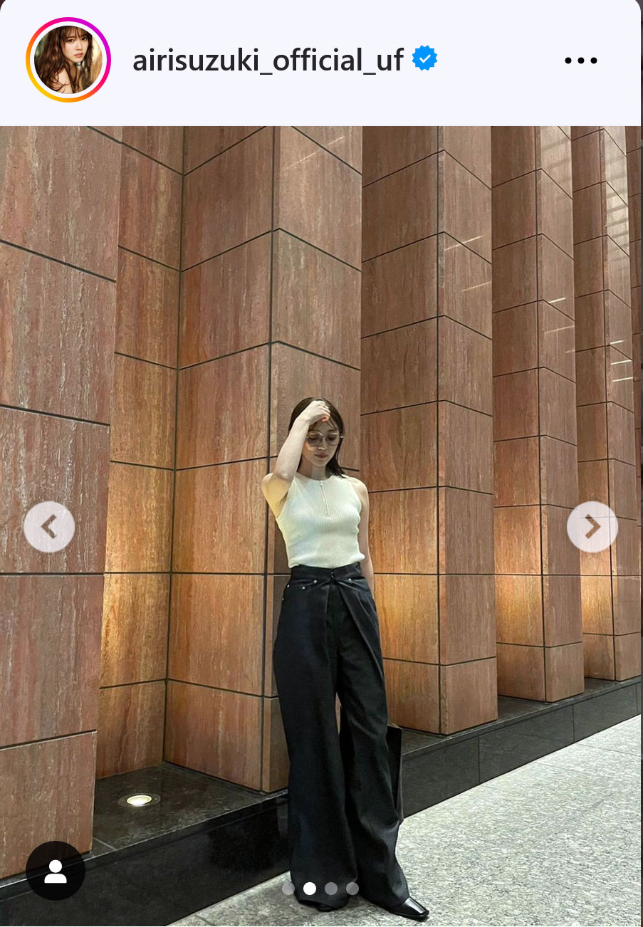 鈴木愛理のインスタグラムから