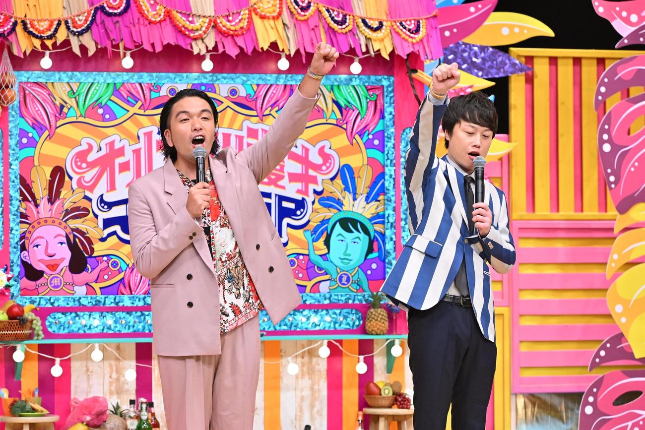 （左から）「見取り図」盛山晋太郎とリリー