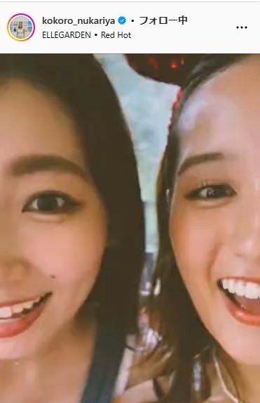 日本テレビ忽滑谷こころアナウンサーのインスタグラムから