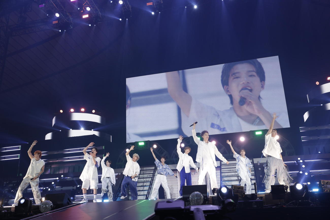 「EBiDAN THE LIVE UNIVERS 2023」に出演したBUDDiiS