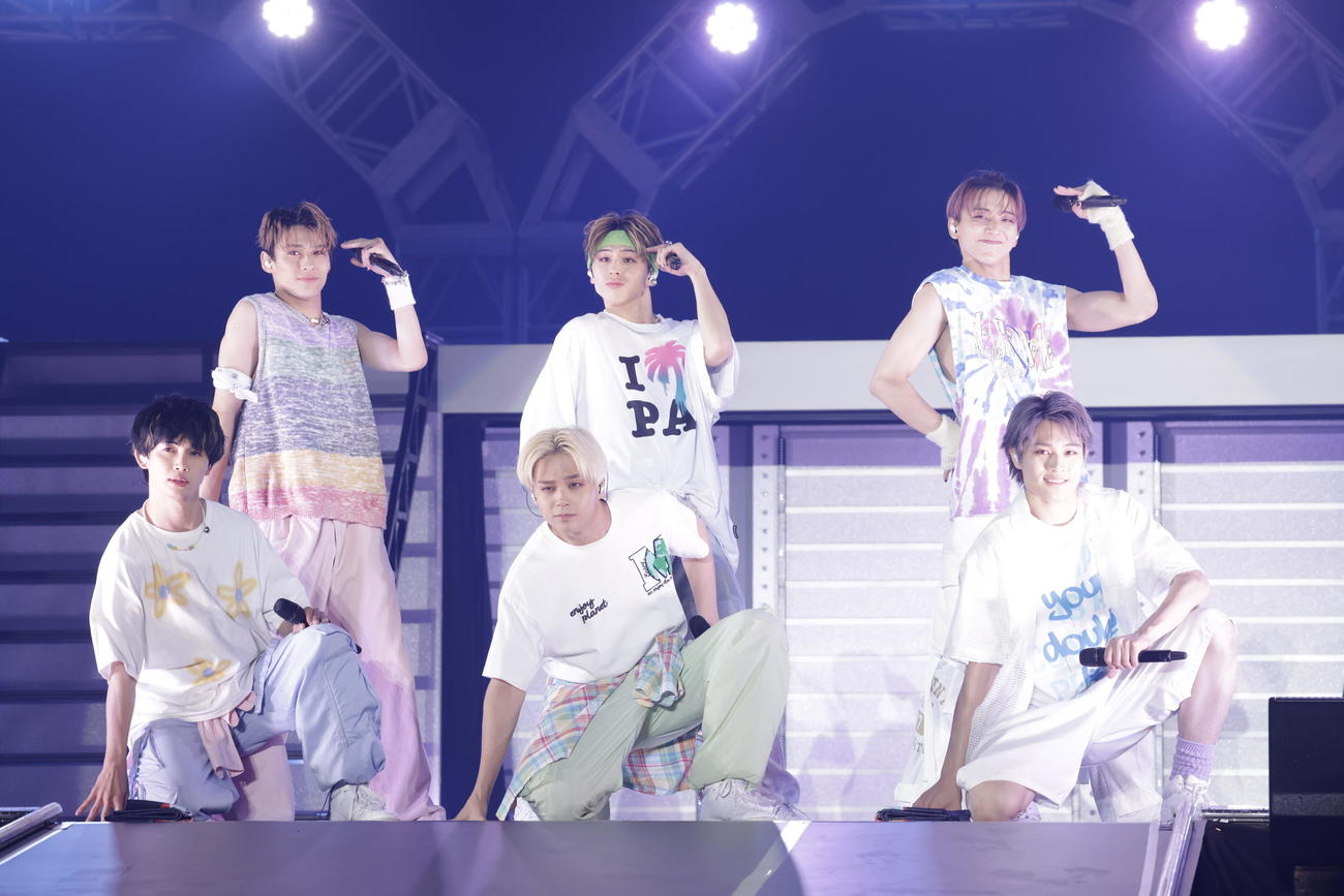 「EBiDAN THE LIVE UNIVERS 2023」に出演したONE N’ONLY